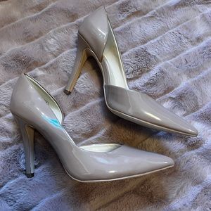 Open Side Nude Heels